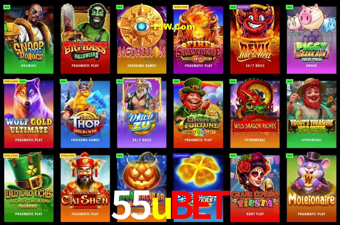 Game Providers 55ubet